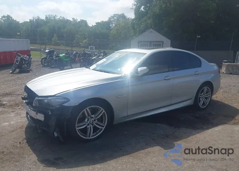 2014 BMW 550I xDrive from USA, damaged, VIN WBAKP9C55EDZ35155